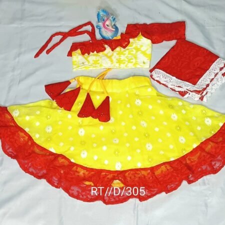 Red Yellow Lahenga